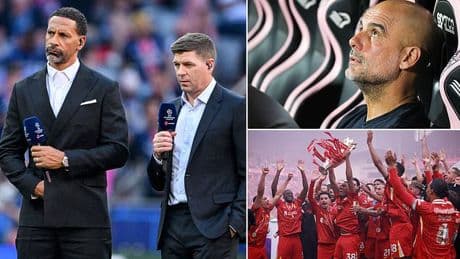 Premier League legends make their top four predictions as Rio Ferdinand and Steven Gerrard agree on best finishes - and it's bad news for Man City