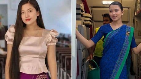 Two Air India Flight 171 cabin crew members who died on doomed flight pictured