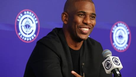 Chris Paul glad to be back home in L.A. with his family and the Clippers