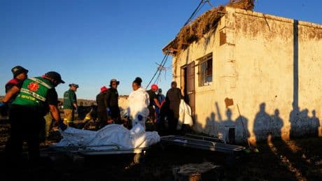 South African president to visit flood sites with death toll at 78 and expected to climb