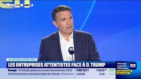 Le Grand entretien : Les entreprises attentistes face à Donald Trump - 28/04