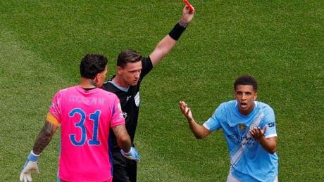 Rico Lewis challenge a ‘definite red card’ claims John Obi Mikel
