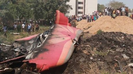 Boeing-Absturz in Indien: Ausgefahrenes Fahrwerk, eingefahrene Landeklappen