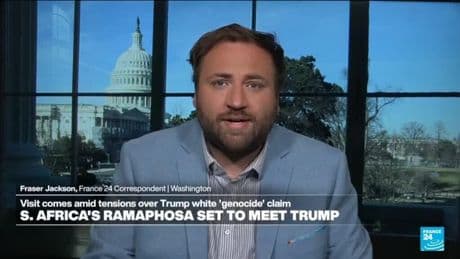 South Africa's Ramaphosa set to meet Trump amid tensions over 'genocide' claim
