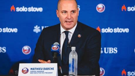 Mathieu Darche leaves door open to Islanders dream 2025 NHL Draft scenario