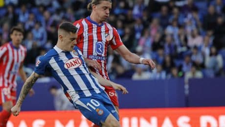 Las posibles alineaciones del Espanyol-Atlético de Madrid