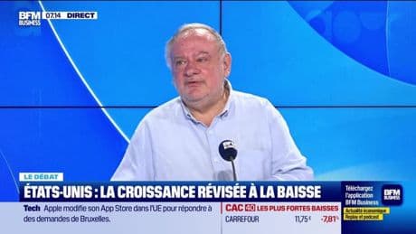 Nicolas Doze face à Jean-Marc Daniel : États-Unis, la croissance révisée à la baisse - 27/06