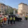 Automobilist die inreed op mensen in Stuttgart vrijgelaten
