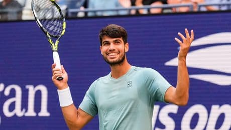 Curvas para Alcaraz en Nueva York: de un bombardero a Djokovic, pasando por Shelton