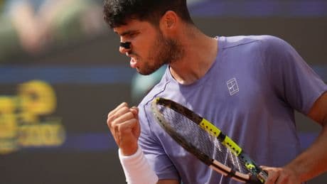 Carlos Alcaraz se estrena en las semifinales de Roma y será segundo cabeza de serie en Roland Garros