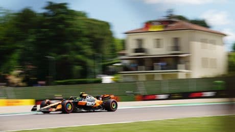 Formule 1 : McLaren intouchable aux derniers essais libres en Emilie-Romagne