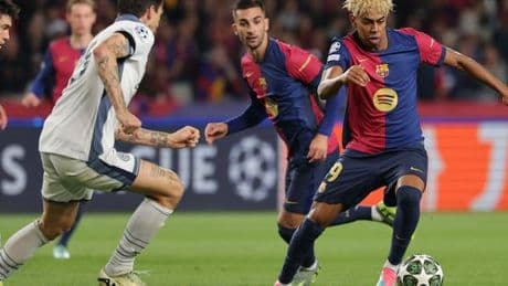 FC Barcelone-Inter Milan : malgré sa force de frappe offensive, le Barça concède le match nul à domicile