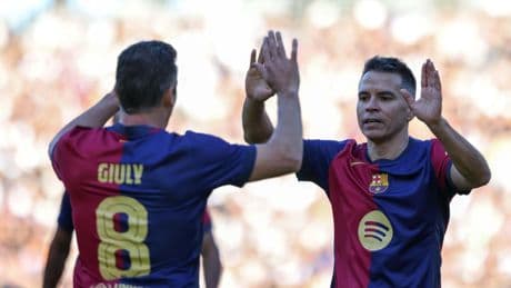 Saviola elogia a Flick y Luis Enrique