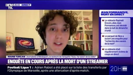 Mort du streamer Jeanpormanove: "Ils étaient constamment en train de l'humilier et de l'insulter", explique Marie Turcan, journaliste à Mediapart
