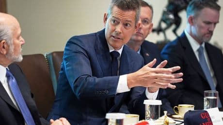 Sean Duffy scorched online after posting about tacos as another crisis hits a major US airport