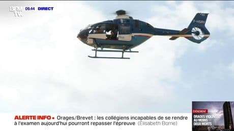 Loir-et-Cher: un hélicoptère déployé alors que neuf pylônes sont pliés à cause des orages