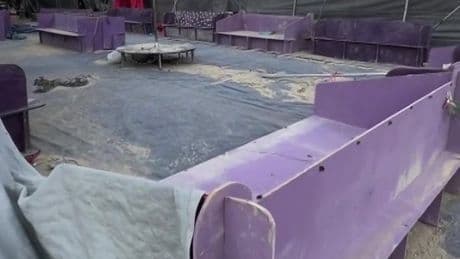 Burning Man’s ‘Orgy Dome’ destroyed after haboob dust storm tears through it