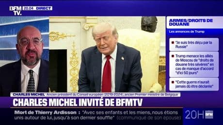 Accord Trump/OTAN: l'ancien président du Conseil européen Charles Michel se méfie d'un "Netflix géopolitique permanent"