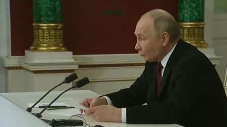 Putin says Russia is ready for direct talks with Ukraine but quiet on 30-day ceasefire