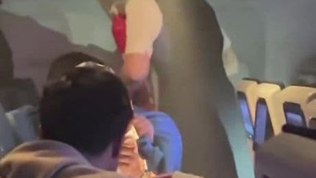 Smoke fills aircraft cabin after phone charger catches fire onboard