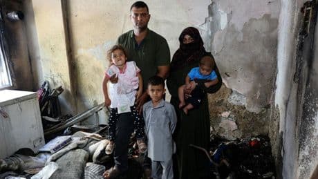 5 kişilik aile uykudayken evleri kundaklandı; molotofkokteyli ile yaktılar