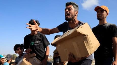 En direct, guerre à Gaza : des milliers de personnes se ruent sur un nouveau centre de distribution d’aide dans le sud de l’enclave