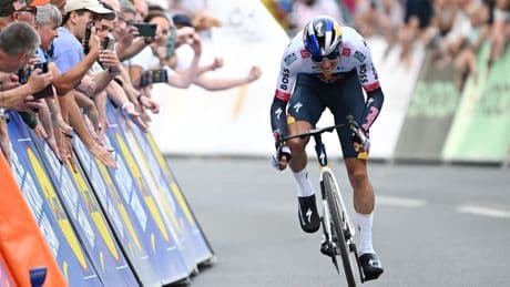 Comeback bei der Deutschland-Tour - Fan-Ansturm auf Rad-Riese Lipowitz