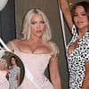 Khloe Kardashian nearly upstages her friend at her birthday party as fans go wild over her 'amazing' look