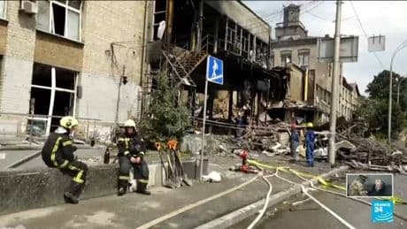 Russian strikes on Ukraine's Kharkiv kill at least 3, injures several