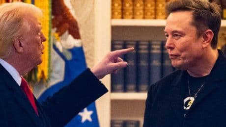 Donald Trump v Elon Musk LIVE: Bromance explodes as Musk drops 'bomb' on Epstein files