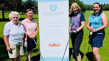 Perfect weather as golfers enjoy annual women's open at resplendent Wishaw course
