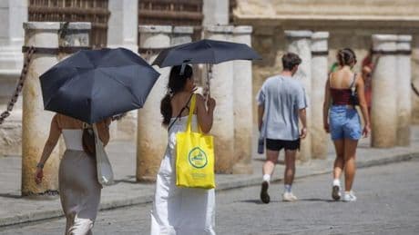 Alerta en ocho comunidades: calor de 40ºC y tormentas para el lunes
