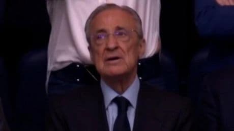 La emoción de Florentino Pérez en la despedida de Modric y Ancelotti: el presidente acabó llorando en el palco