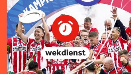 Wekdienst 19/5: PSV viert kampioenschap • Libris Literatuur Prijs uitgereikt