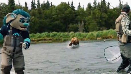 Bär oder Bot? - Eishockey-Spieler trotzen Grizzly-Angriff