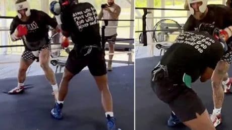 Jake Paul sparring footage leaves fans concerned ahead of boxing return