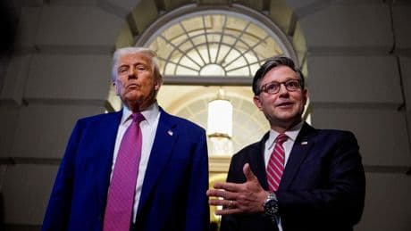 Mike Johnson Doesn’t Care About Trump’s Business Conflicts, Crypto Dinner Because They’re ‘Out In The Open’