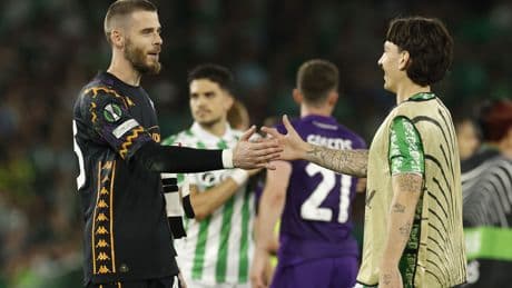 De Gea alucina con Antony y el Betis sueña despierto: &quot;Nunca vi hacer nada igual&quot;