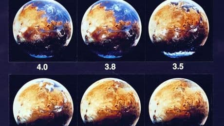 Image shows Mars 4 billion years ago revealing OCEAN world – and scientists say ‘lost’ sea may still be hiding on planet