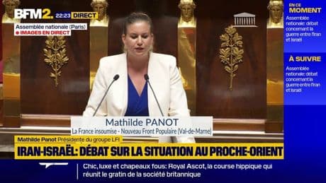 Iran-Israël: une "guerre sans limite qui ne mène à rien", selon Mathilde Panot (LFI)