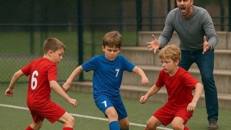 ¿Gritas a tus hijos cuando hacen deporte? Un estudio explica porqué no deberías hacerlo