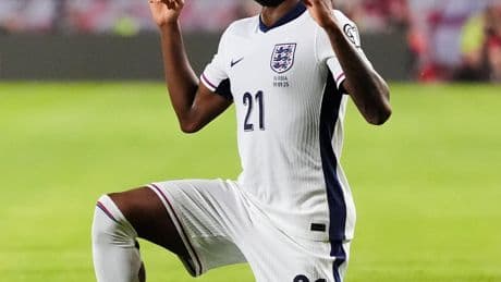 England player ratings vs Serbia: Marvellous Noni Madueke leads five-star rout