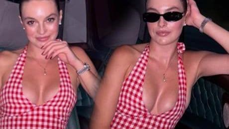 Venedik Film Festivali'ne damga vurdu! Melis Sezen'in siyah elbisesi dikkat çekti