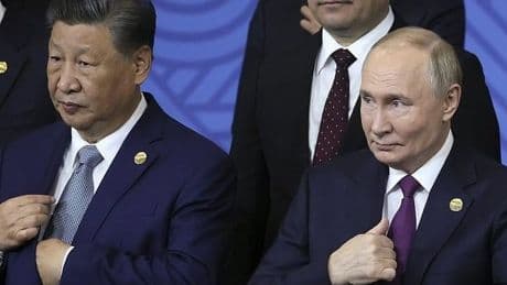 ’Xi Jinping zal hier aan zijde Vladimir Poetin staan’