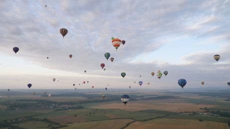 Les images spectaculaires du rassemblement mondial de montgolfières en Lorraine