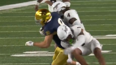 Texas A&M defensive back Bryce Anderson carted off field in scary scene