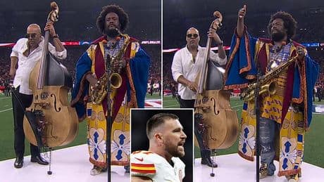 Kamasi Washington slammed for 'worst national anthem performance ever' before Chiefs vs Chargers in Brazil