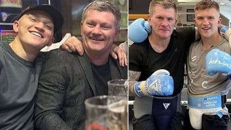 Ricky Hatton's son Campbell, 24, posts emotional tribute following tragic death of his father at the age of 46: 'Heartbroken isn't the word'