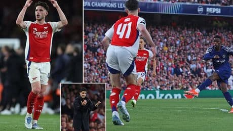 Declan Rice will rue his error in Arsenal's defeat by PSG - but here's why the Gunners CAN hit back in Paris, writes DANNY MURPHY