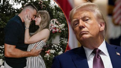 Nach Stress mit Taylor Swift  - DAS sagt Donald Trump zur Mega-Verlobung